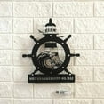 thumbnail image 2 of Handmadetneonsign Custom Lighthouse Sailing Wheel Ocean Wave Metal Wall Art LED Light - Personalize, 2 of 3