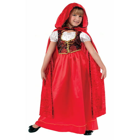 Forum Designer Collection Ill Red Riding Hood Child Costume, Small/4-6, Designer Collection Ill Red Riding Hood child costume made of shining fabrics with metallic.., By Forum