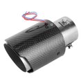 thumbnail image 4 of Punta De Escape LED Punta De Escape LED Tubo De Escape Y Junta Tubo De Escape Silenciador De Garganta Trasera Ajuste De Punta LED Entrada De Reemplazo De Automóvil Salida De 63 Mm, 4 of 7