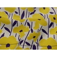 thumbnail image 4 of oneOone Viscose Jersey Beige Fabric Leaves & Flowers Floral Quilting Supplies Print Sewing Fabric By The Yard 60 Inch Wide, 4 of 5