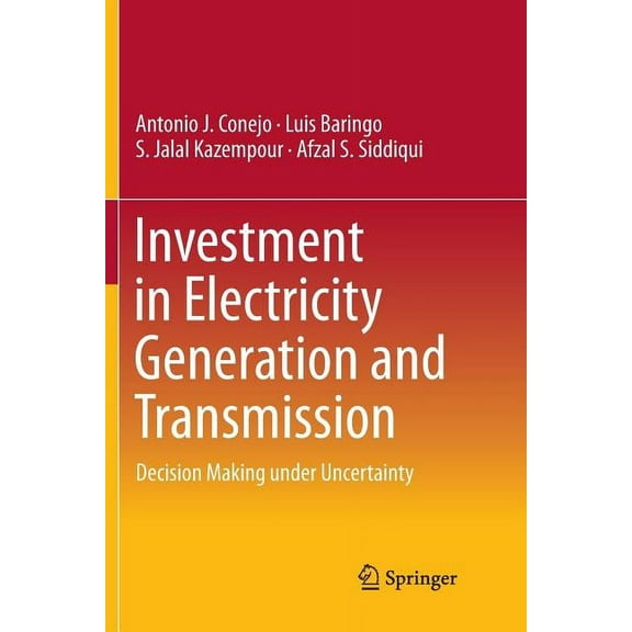 Investment in Electricity Generation and Transmission: Decision Making Under Uncertainty, (Paperback)