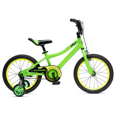 Schwinn 16-in. Snap Boys Kids Bike  Green