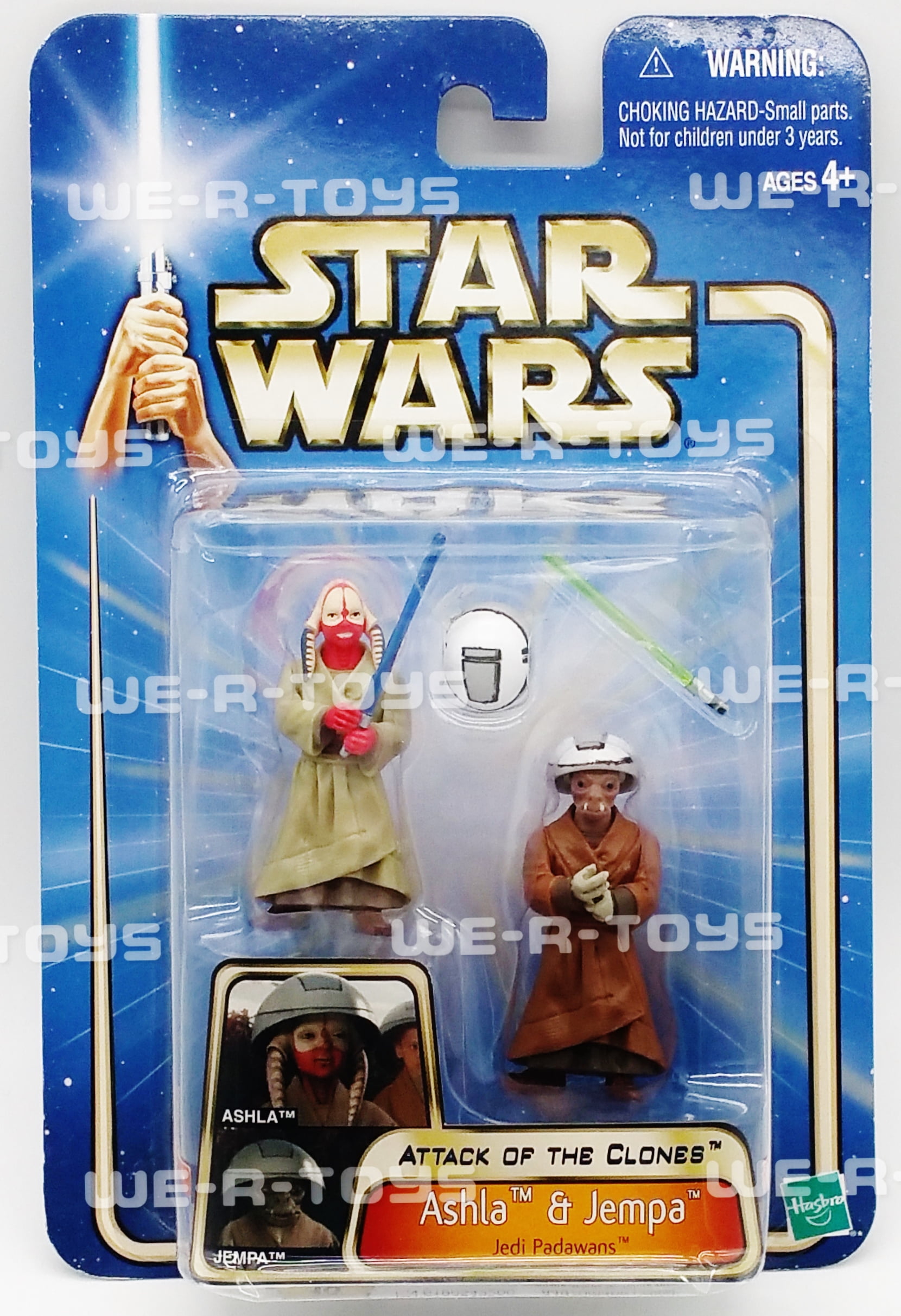 Star Wars Attack of the Clones Ashla & Jempa Figures Hasbro 2002 84970