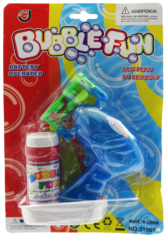 battery bubble gun