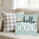 thumbnail image 1 of Uuiauoio Easter Pillow Covers 18x18 Easter Throw Pillow Covers with Bunny and Eggs Spring Home Decor Pillowcase Square Cushion Covers for Sofa Bed Couch, 1 of 6