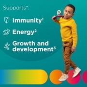Centrum Multigummies Multivitamin Supplement Gummies, Tropical Punch, 110 Count, for Kids