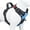 Baby Blue, variant on No Pull Dog Harness Medium Reflective Front Clip Vest with Handle,Adjustable 2 Metal Rings 3 Buckles,[Easy to Put on & Take Off](M, Orange)