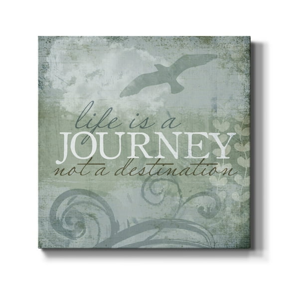 Wexford Home Coastal Inspiration VII-Premium Gallery Wrapped Canvas, 10" x 10" - Ready to Hang