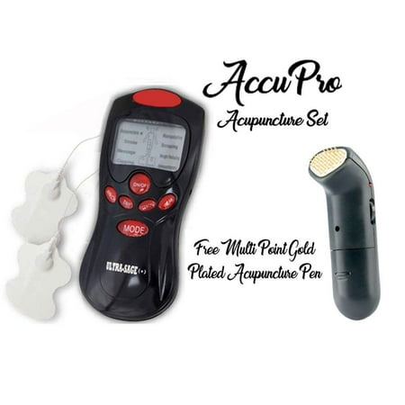 With FREE Gold Plated Multi Point AccuPen- Relax Time High Powered Acupuncture Muscle Kit For Sore And Painful Legs, Arms, Back, Shoulders, And Any Painful Areas