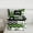 Black White Green, variant on Castle Fairy Green Truck 2pcs Bedding Comforter Set,Geometric Plaid Twin Comforter Sets,Cartoon Car Breathable Bedding Set,Ultra Soft Tractor Home Decor,Reversible