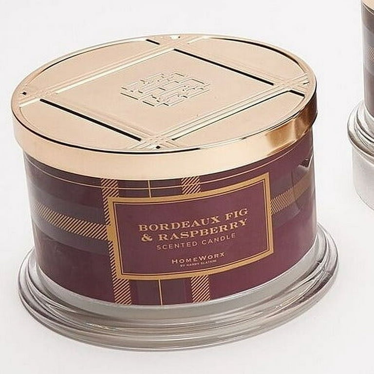 HomeWorx by Slatkin & Co. S/2 Farmstand Blueberry 18oz Candles 