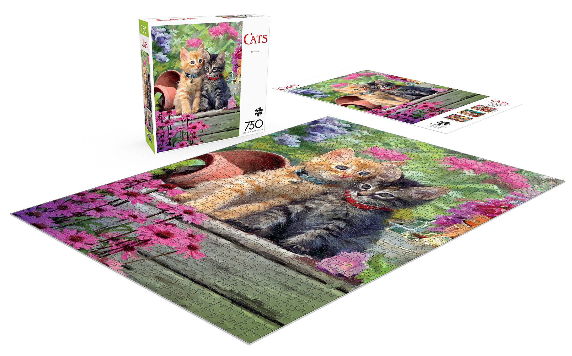 Buffalo Games Cats - Tabbies 750 Pieces Jigsaw Puzzle