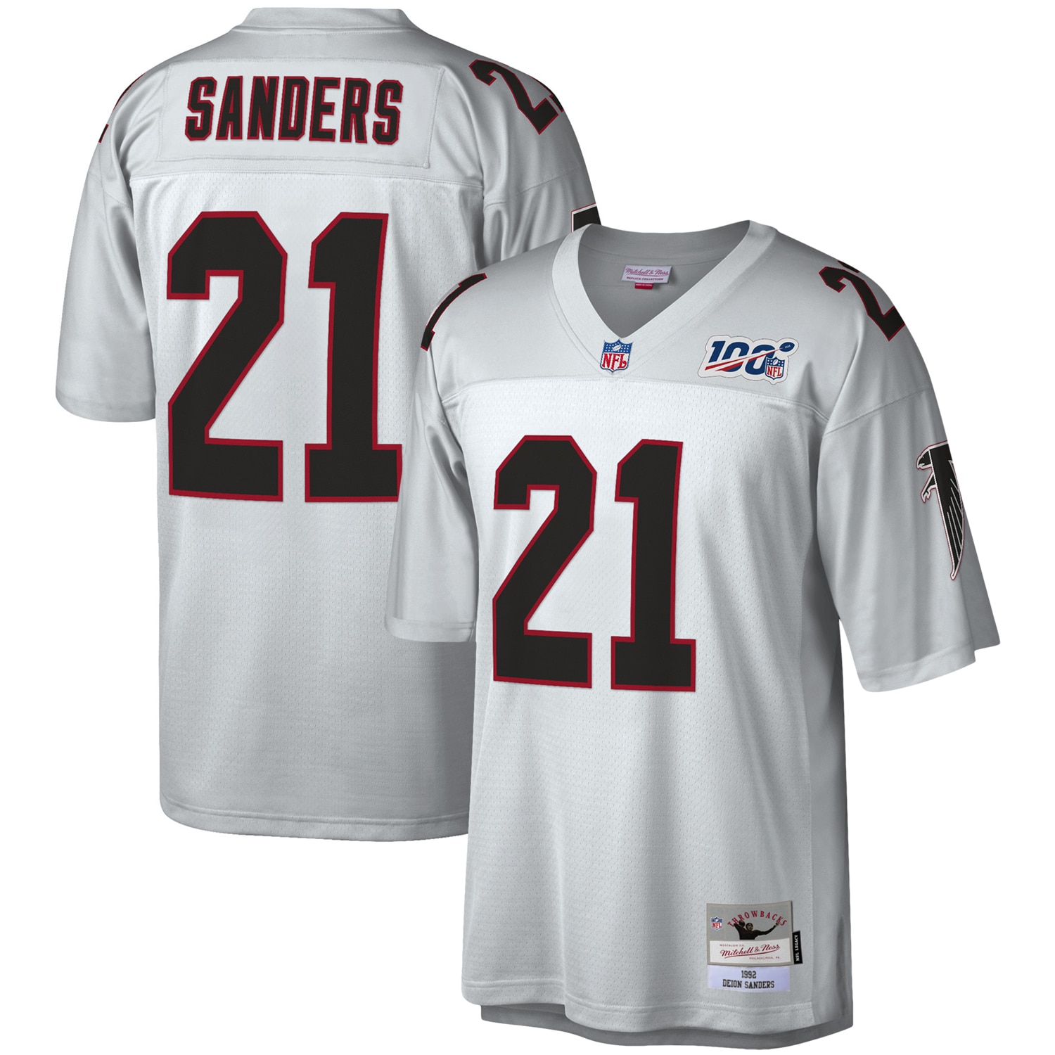 Deion Sanders Atlanta Falcons Mitchell 