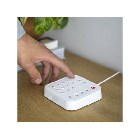 Arlo - Home Security System with Wired Keypad Sensor Hub and (2) 8-in-1 Sensors - White