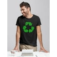 thumbnail image 2 of Recycle Paper, Cans & Lightbulbs T-Shirt Men -Image by Shutterstock, Male Medium, 2 of 4