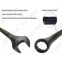 VCT 16Pc Raised Panel Combination Wrenches Set 12-Point Metric Wrench Set 6-32mm