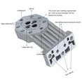 thumbnail image 3 of Alciba de Fundición de Bomba de Divisor de Registro Eléctrico, Conveniente Carcasa de Fundición de Bomba de Divisor de Registro para Uso Industrial, 3 of 7