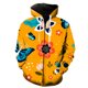 thumbnail image 1 of Sudadera con capucha y cremallera para hombre, diseño de mariposa de dibujos animados, divertida y genial, para primavera, informal, para adolescentes, con capucha, estampado 3D, estilo Harajuku, unis, 1 of 6