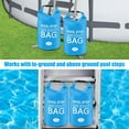 thumbnail image 4 of NeoMart 2 Pack Universal Pool Step Weights, 10L/25LB No Breaken Pool Ladder Weights for Above Ground Pools, Waterproof Pool Sand Stair Weights for Pool Steps, Easy&Quick Fill Sand (Sky Blue), 4 of 13