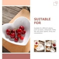 thumbnail image 5 of WRITWAA Heart Shaped Ceramic Dish White Elegant Home Use  Valentine's, 5 of 6