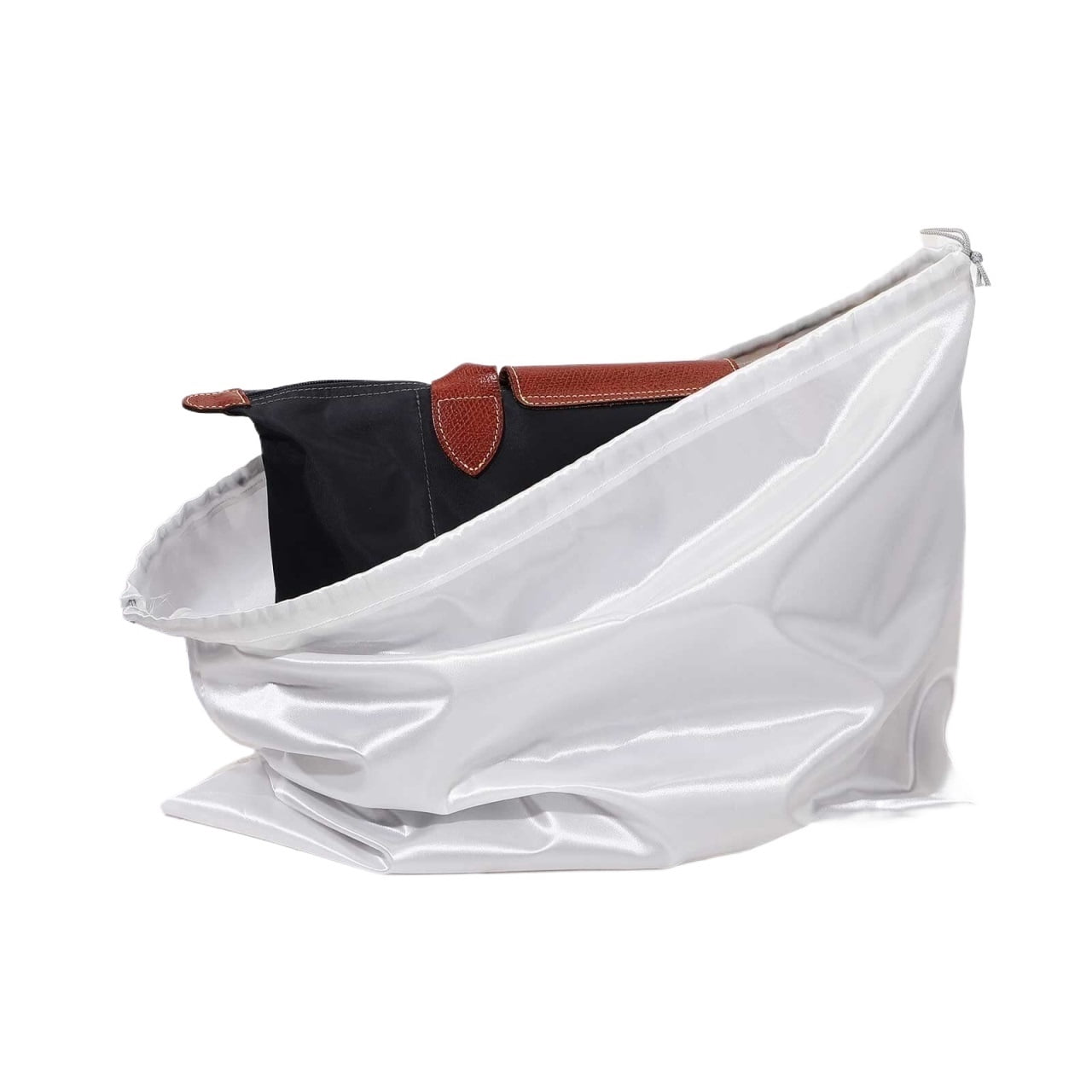 30 Pcs Silky Dust Cover Bags Satin Drawstring Bag Dustproof Travel Storage Pouch Handbags Storage Bags for Handbags Purse Shoes Boots