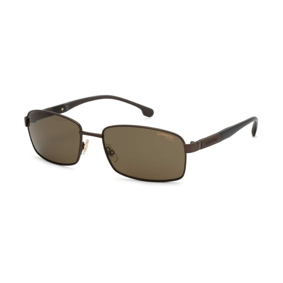 Carrera Polarized Bronze Rectangular Men's Sunglasses CARRERA 8037/S 0VZH/SP 58