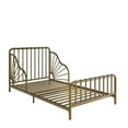 thumbnail image 3 of Little Seeds Quinn Whimsical Metal Toddler Bed, Gold, 3 of 19