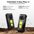 thumbnail image 2 of DOOGEE VMAXPLAY-V Rugged Phone | Phone with Projector, 5G Rugged Phone, Dual Camping Lights, 36GB RAM+512GB ROM, 200MP+32MP Camera, 20500mAh Battery/45W, 2 of 9