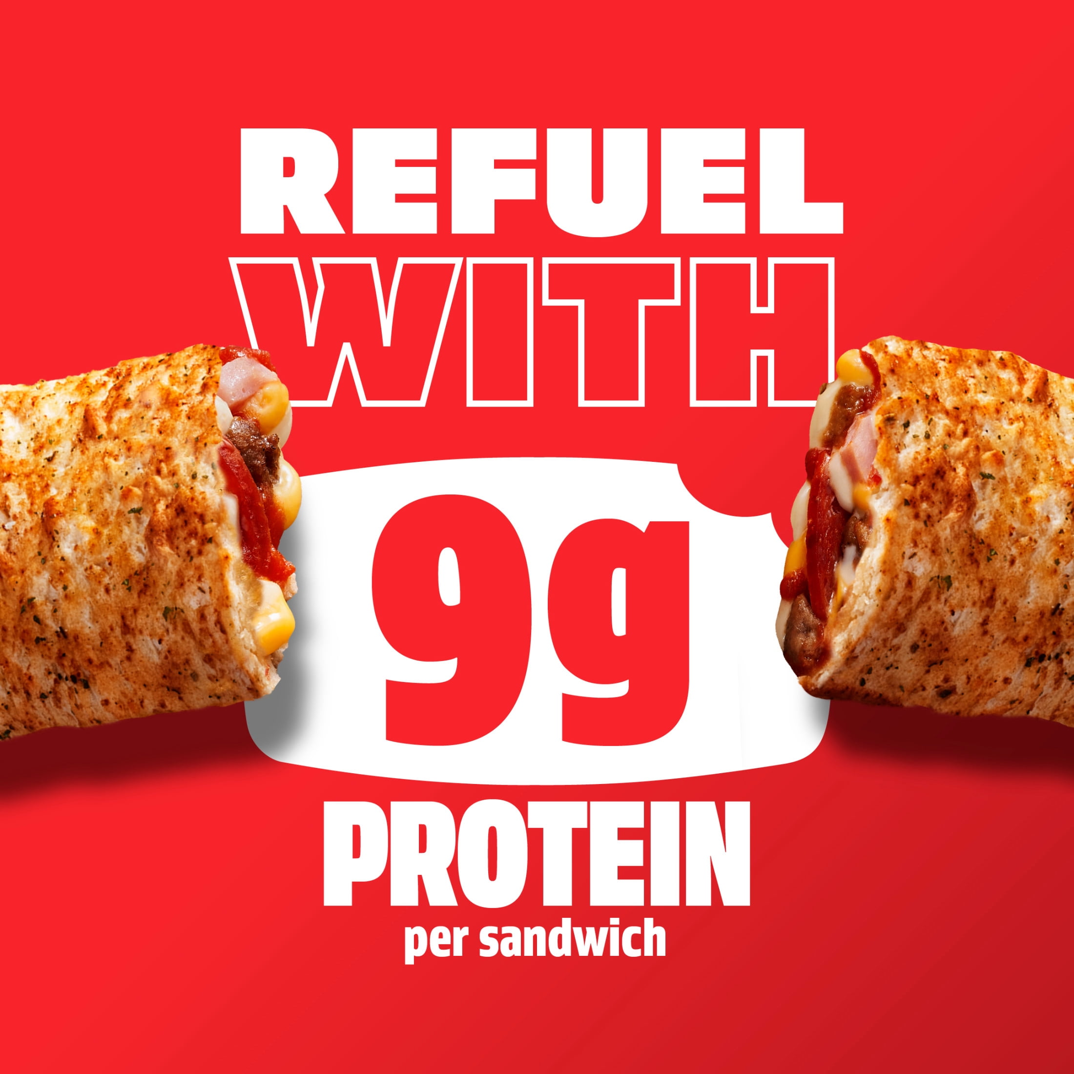 Hot Pockets Frozen Sandwich Four Meat and Four Cheese Sandwich, 51 Oz, 12 Count