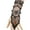 1, variant on Elegant Black Lace Gloves Stylish Women's Mittens Spiderweb Pattern Gloves