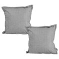 thumbnail image 1 of Set de 2 Cojines decorativo cuadrado Gris, 1 of 4