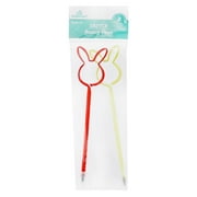 Way To Celebrate Easter Bunny Pens, Yellow & Red, 2 Count