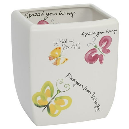 - Kathy Davis Flutterby Wastebasket