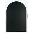 thumbnail image 5 of Eowynic 24x36 Inch Black Metal Framed Arched Make Up Mirror, Wall Mirror, 5 of 9