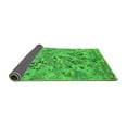 thumbnail image 2 of Ahgly Company Indoor Square Oriental Green Industrial Area Rugs, 7' Square, 2 of 4