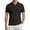 Black, variant on Work Polo Shirts for Men Short Sleeve Quarter Button Up Tee Shirts Loose Fit White Men Vacation Outfits