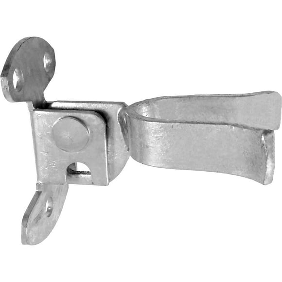 Jake Sales Wall Mount (Flat Back) Fork Gate Latch - Use for 1-5/8inches Gate Frames, Easily Mounts to Wooden Gate Post or Wall with Screws or Lag Bolts - Gate Latch Hardware