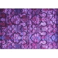 thumbnail image 1 of Ahgly Company Indoor Rectangle Abstract Purple Contemporary Area Rugs, 2' x 4', 1 of 4