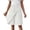 White, variant on Spring Summer Solid Color 5 Pocket Casual Skirt Pants Women's Shorts Style Casual Pants Skirt