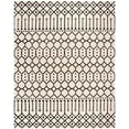 thumbnail image 2 of SAFAVIEH Himalaya Darin Geometric Wool Area Rug, Ivory/Black, 6' x 9', 2 of 8