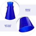 thumbnail image 3 of HONMEET 4Pcs Large Cheer Megaphone Blue Noisemaker for Weddings, 3 of 8