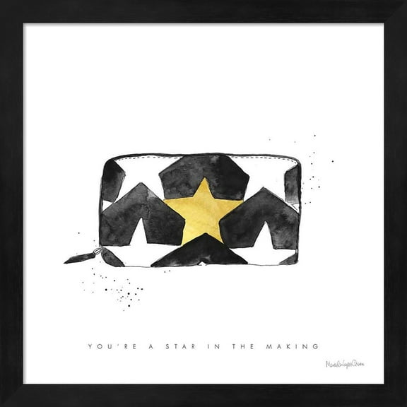 Great Art Now Glitz and Glam XI by Mercedes Lopez Charro, Framed Wall Art, 13.25W x 13.25H