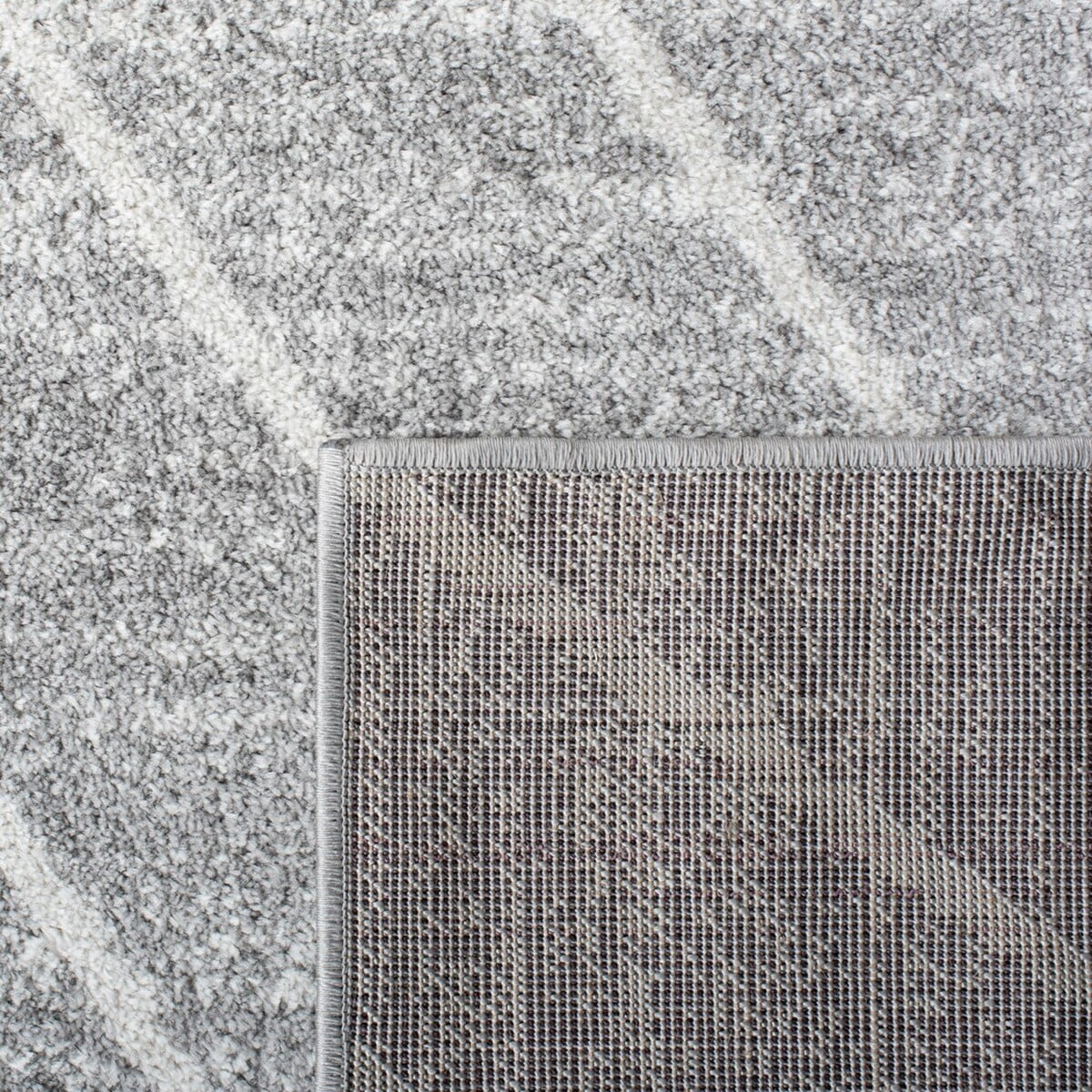 SAFAVIEH Adirondack Evonne Geometric Area Rug, Grey/Ivory, 5'1" x 7'6"