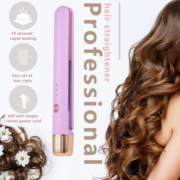Rkxzt Clearance Sale Natural Curls Hair Curler Curling Wand Negative Hair Straightener Without Damaging Hair Curls Fast Heating Crimper Wand Curler In All Hair Type Walmart
