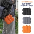 thumbnail image 2 of Carrying Case for NEO 2 Drone, Butterfly Design Protective Storage Bag with Carabiner & Lanyard Holes, Anti-Scratch Shock-Absorbent Shell for Drone Accessories, 2 of 7