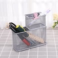 thumbnail image 4 of Refrigerator Wire Mesh Basket Storage Box Kitchen Cabinet Sundries Pen Makeup, 4 of 9