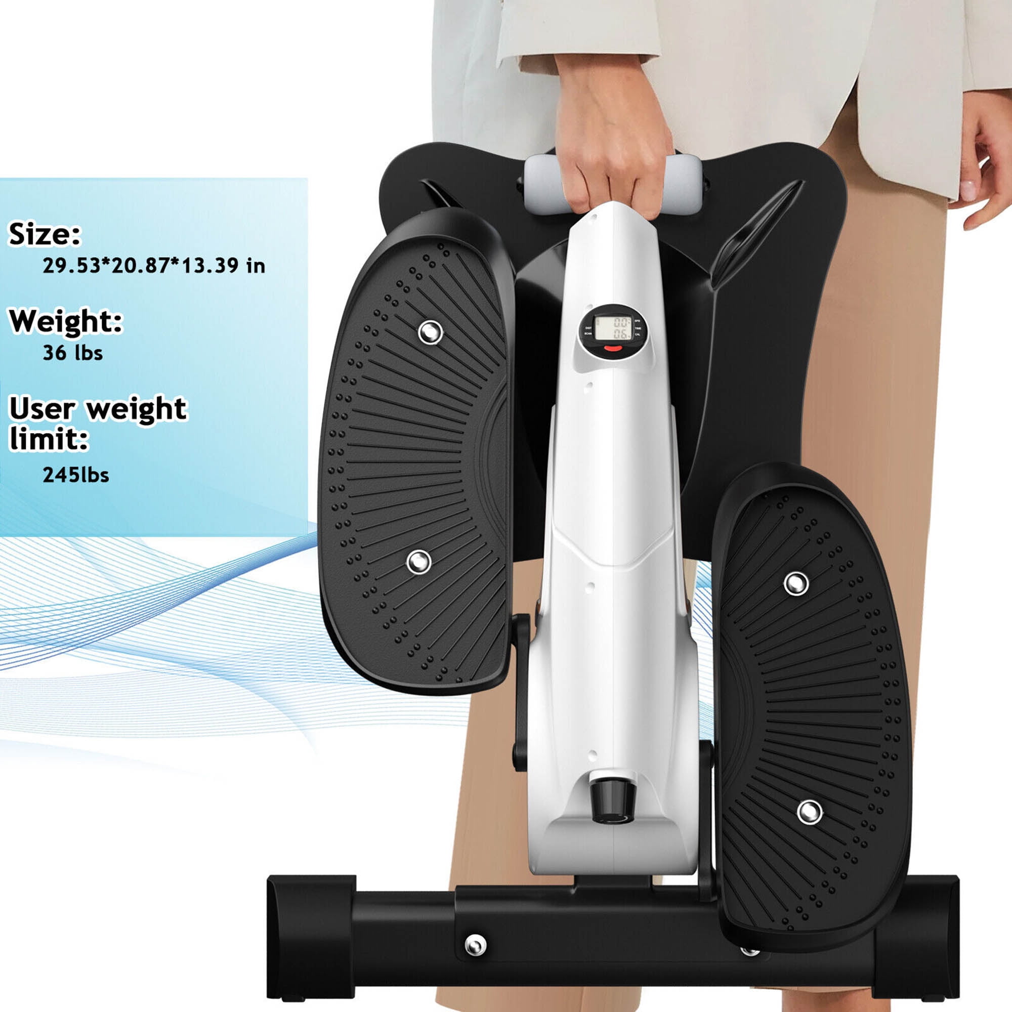 Stepper avec guidon Gymax 