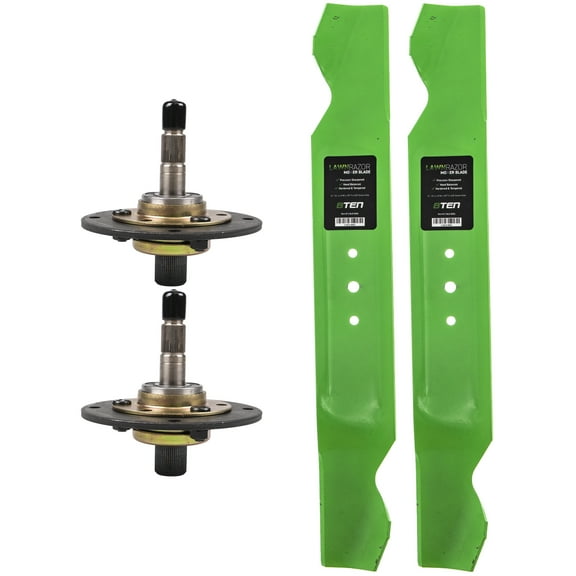 8TEN Spindle High Lift Blade Kit for MTD Cub Cadet 917-0906A MK1002176