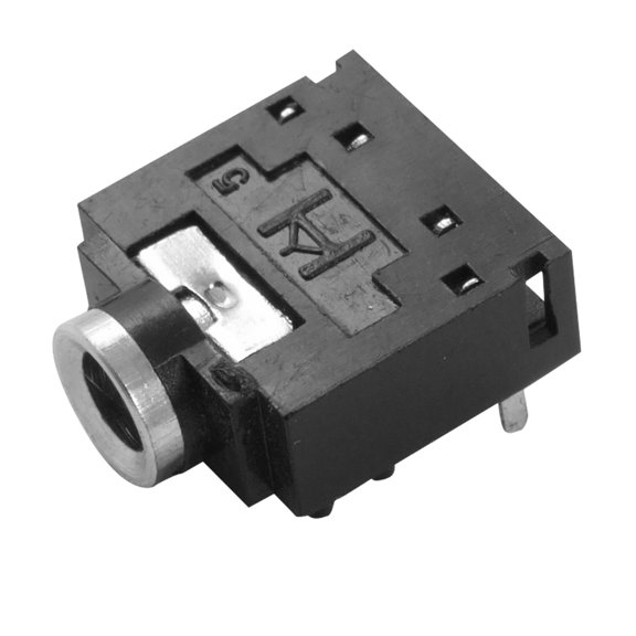 Earphone Headset 3.5mm Jack Socket PCB Mount Connector 4 Pin