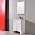 thumbnail image 4 of Milan 24" w/ Mirror (Glossy White), 4 of 5